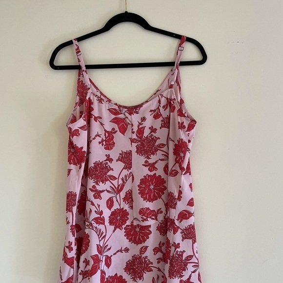Cabi 5533 Adore Cranberry Pink Floral Cami Top M - Picture 6 of 8
